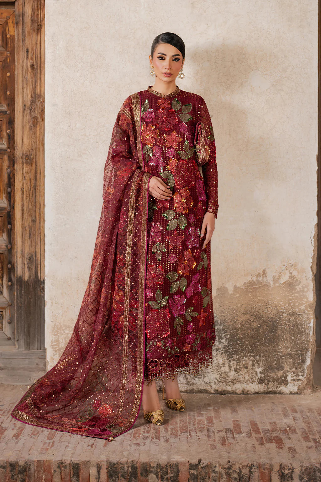 ILC-05 EMBROIDERED CHIFFON