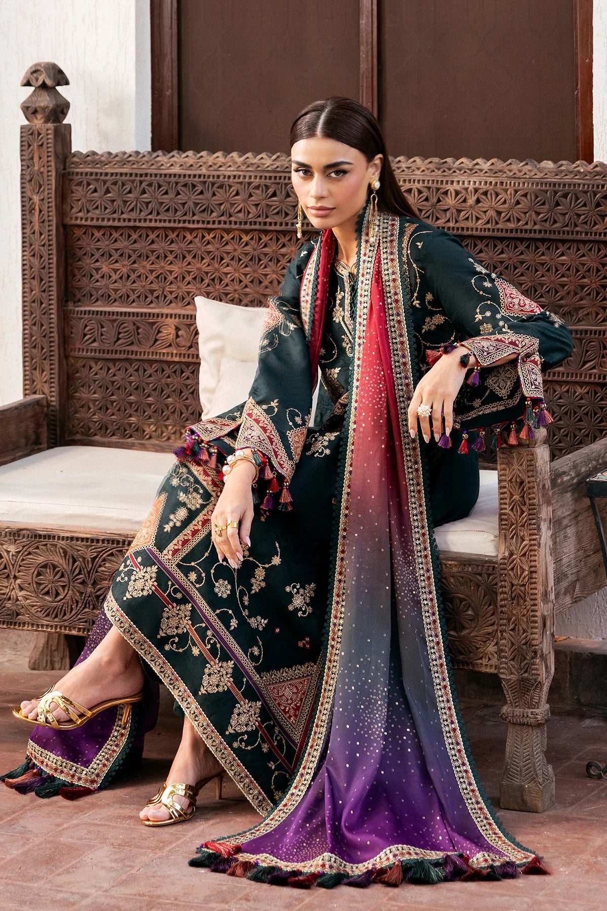 EMBROIDERED LUXURY LAWN SL26-D03