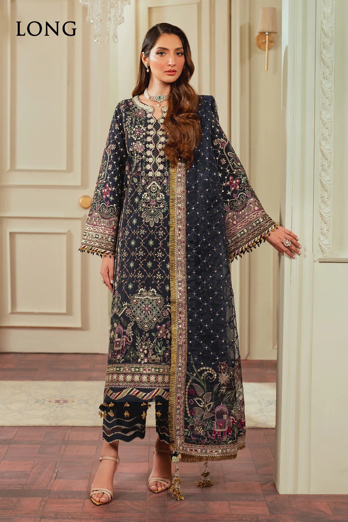 EMBROIDERED SILK CH13-07