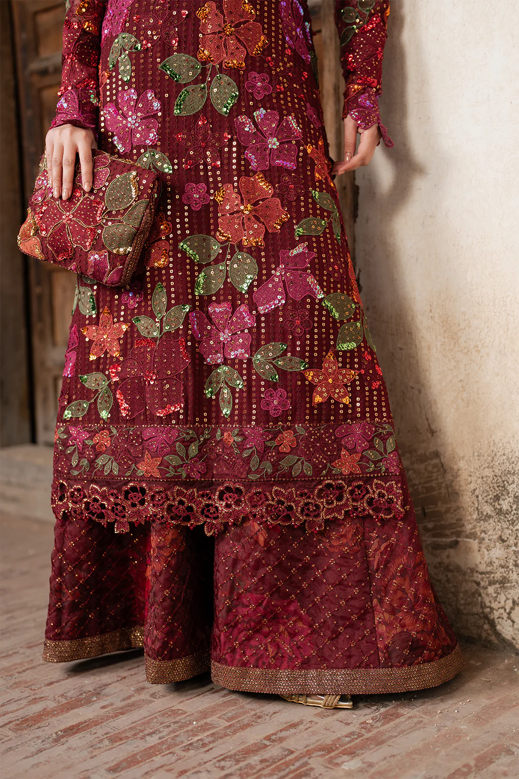 ILC-05 EMBROIDERED CHIFFON