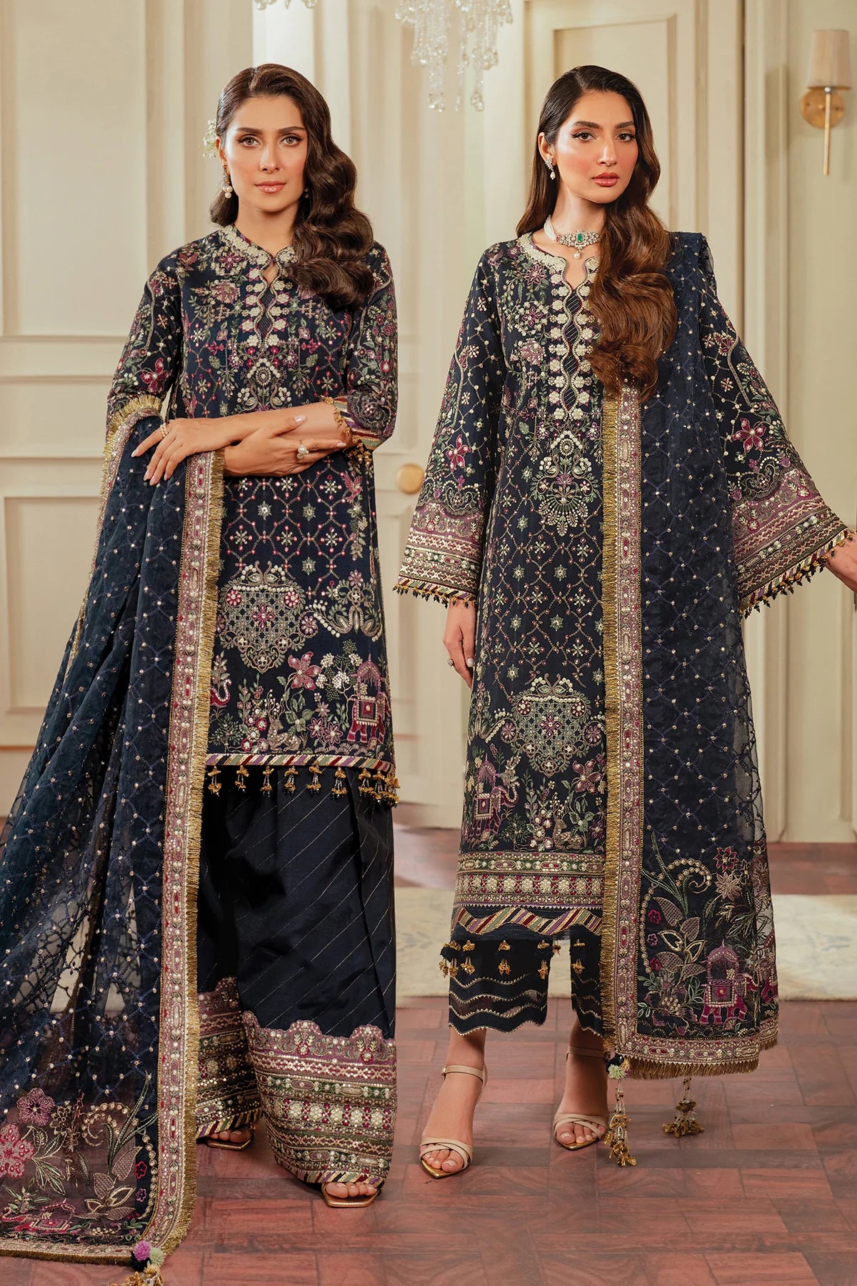 EMBROIDERED SILK CH13-07
