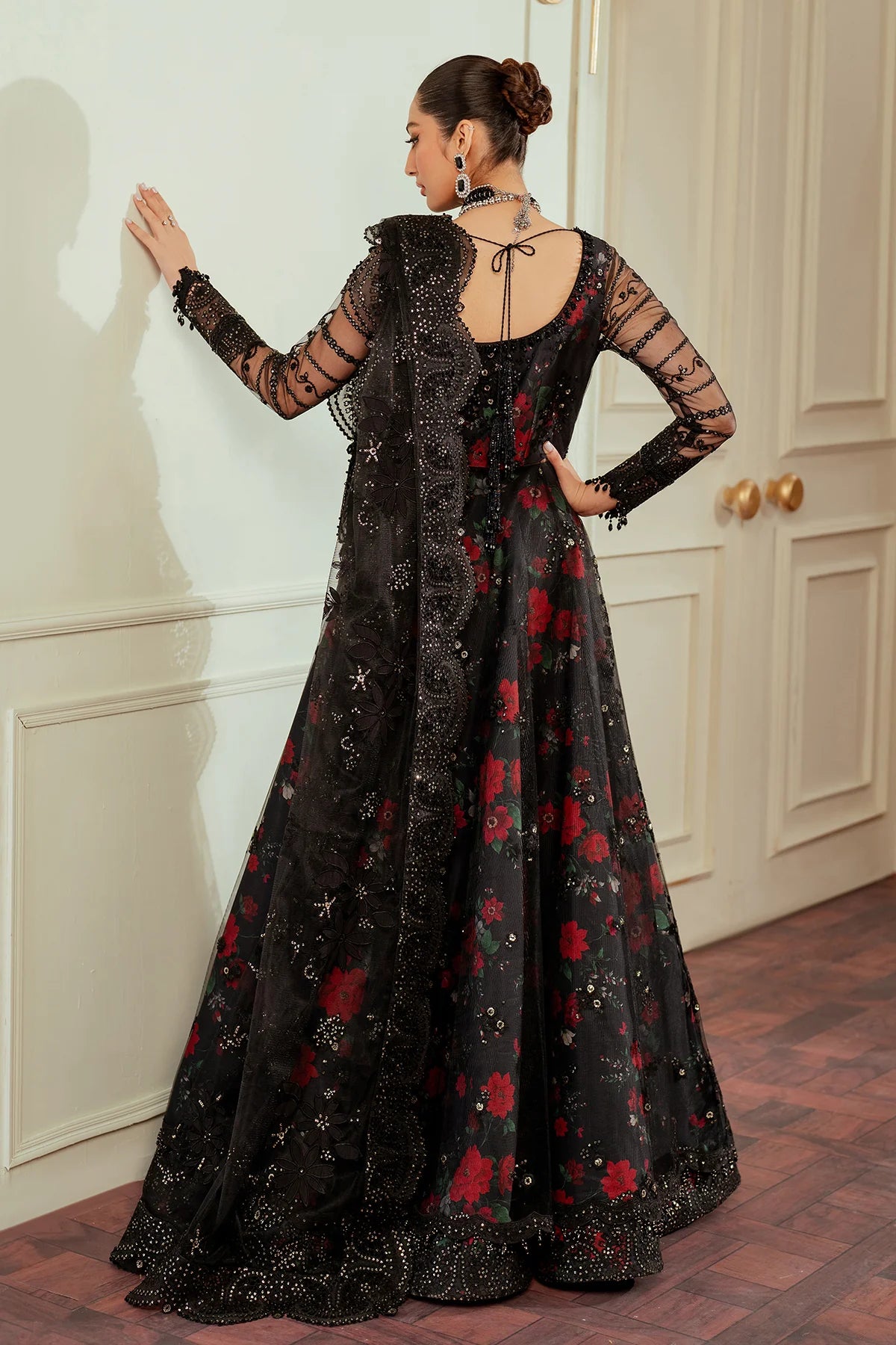 EMBROIDERED NET CH13-05