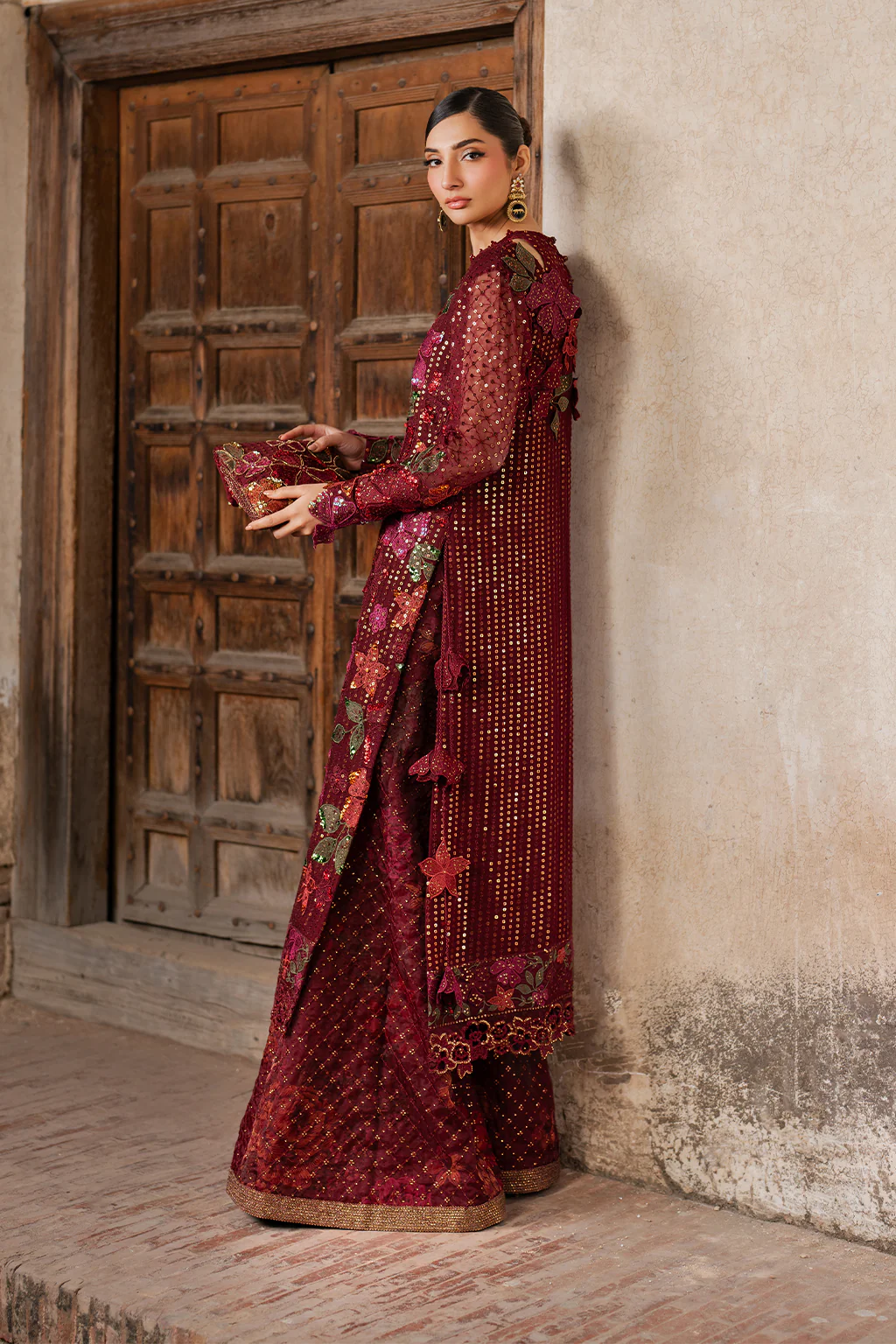 ILC-05 EMBROIDERED CHIFFON