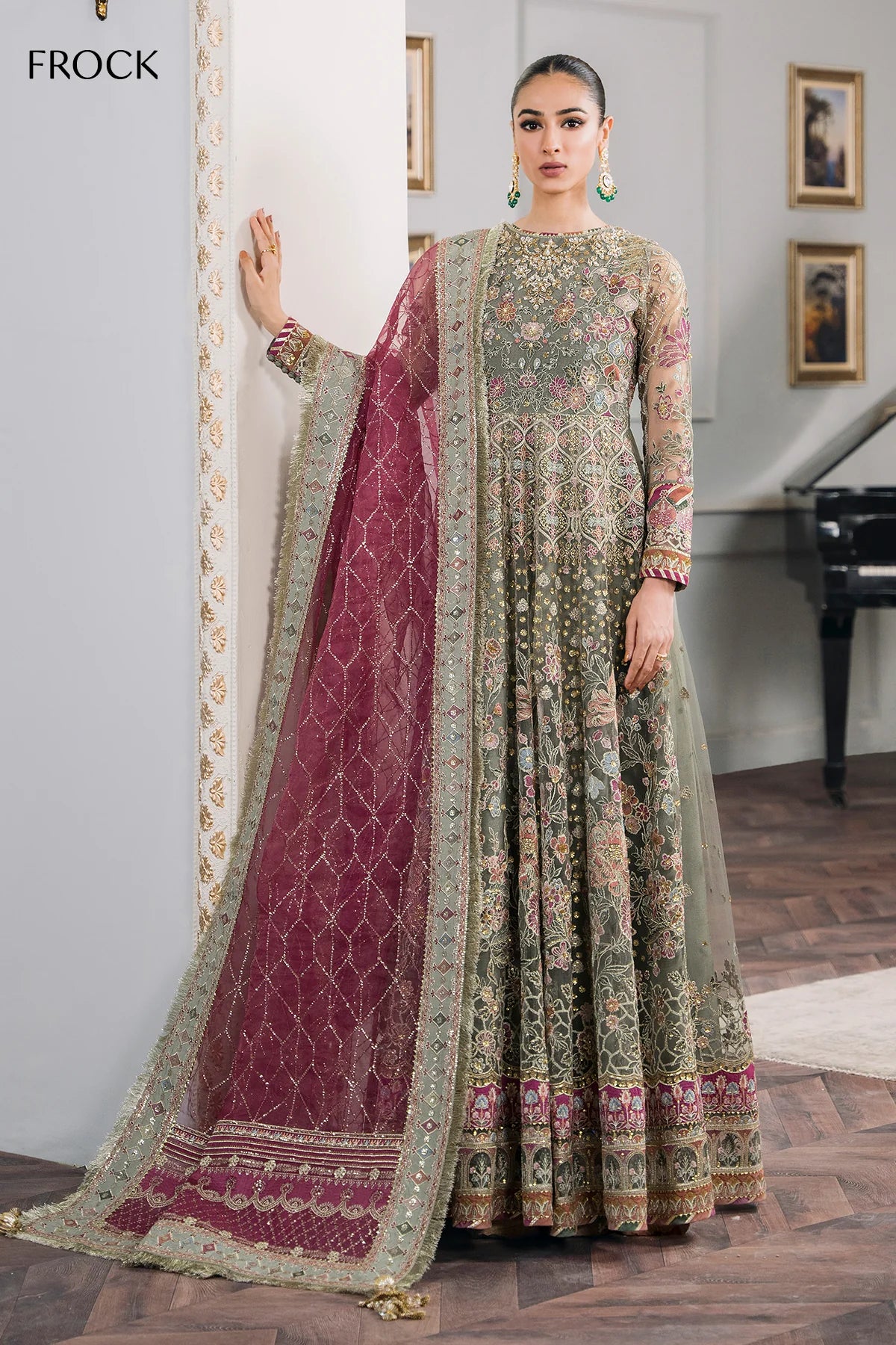 EMBROIDERED NET CH10-02