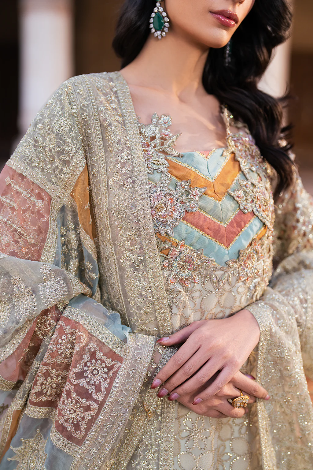 ILC-02 EMBROIDERED CHIFFON