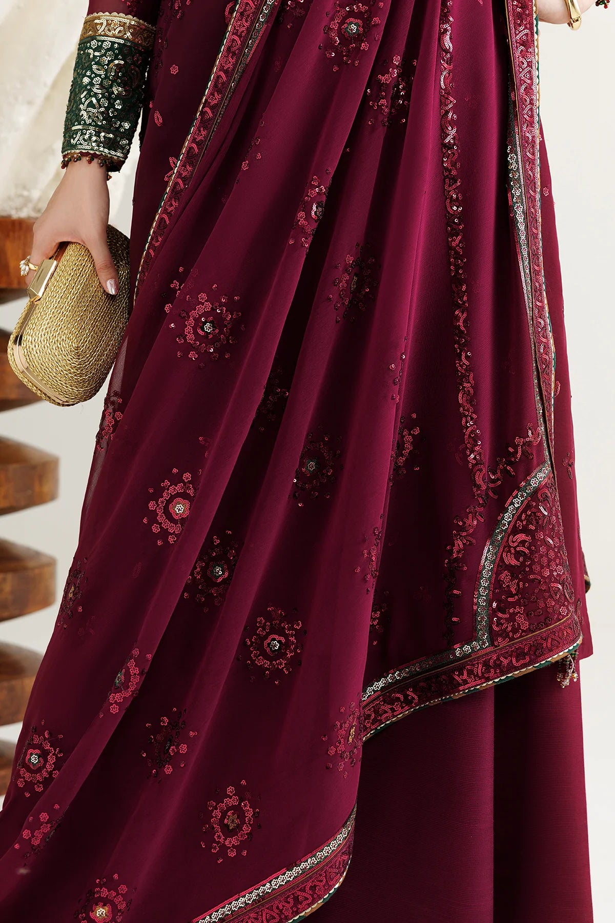 EMBROIDERED CHIFFON UC-3137