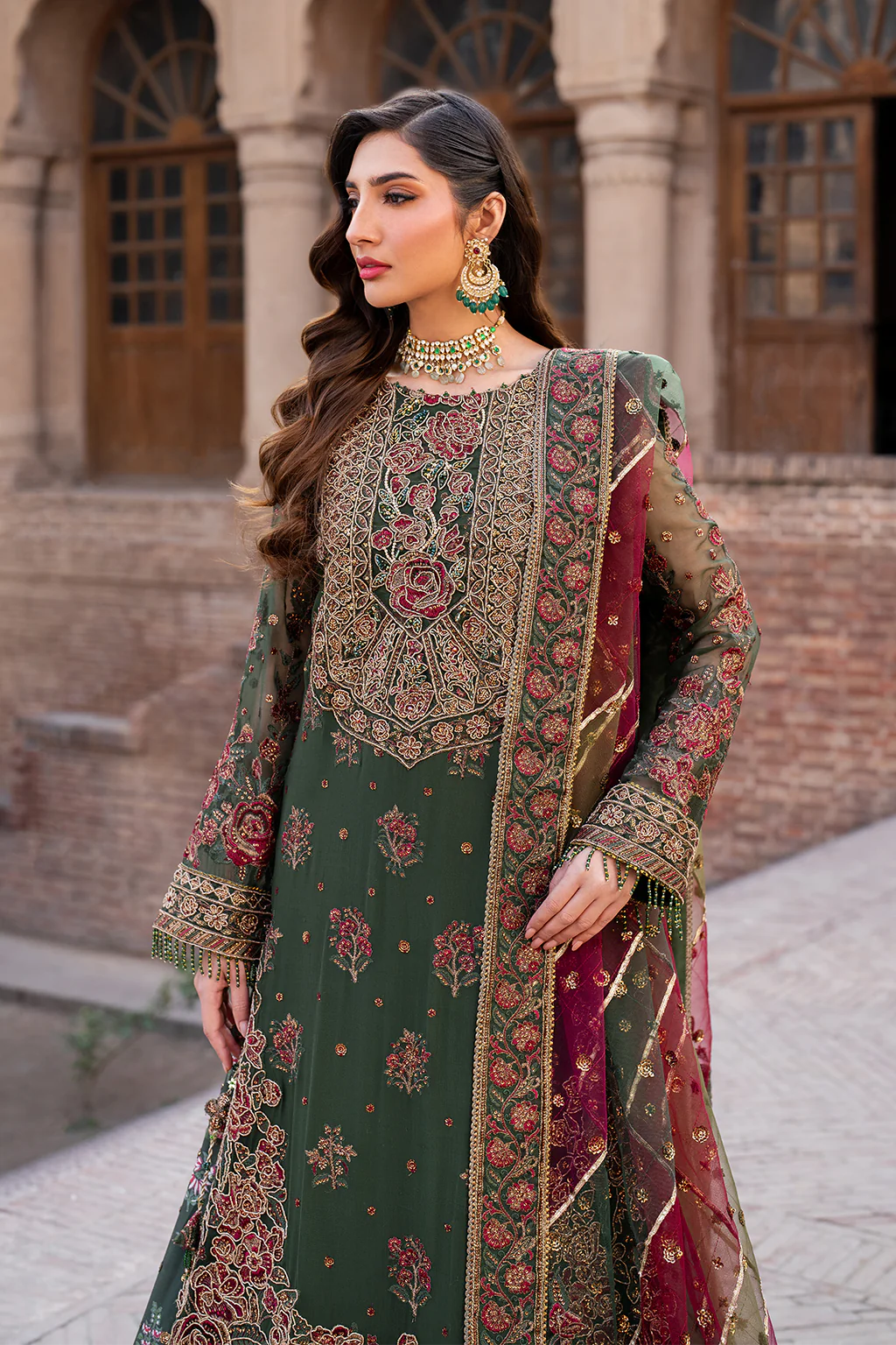 ILC-01 EMBROIDERED CHIFFON