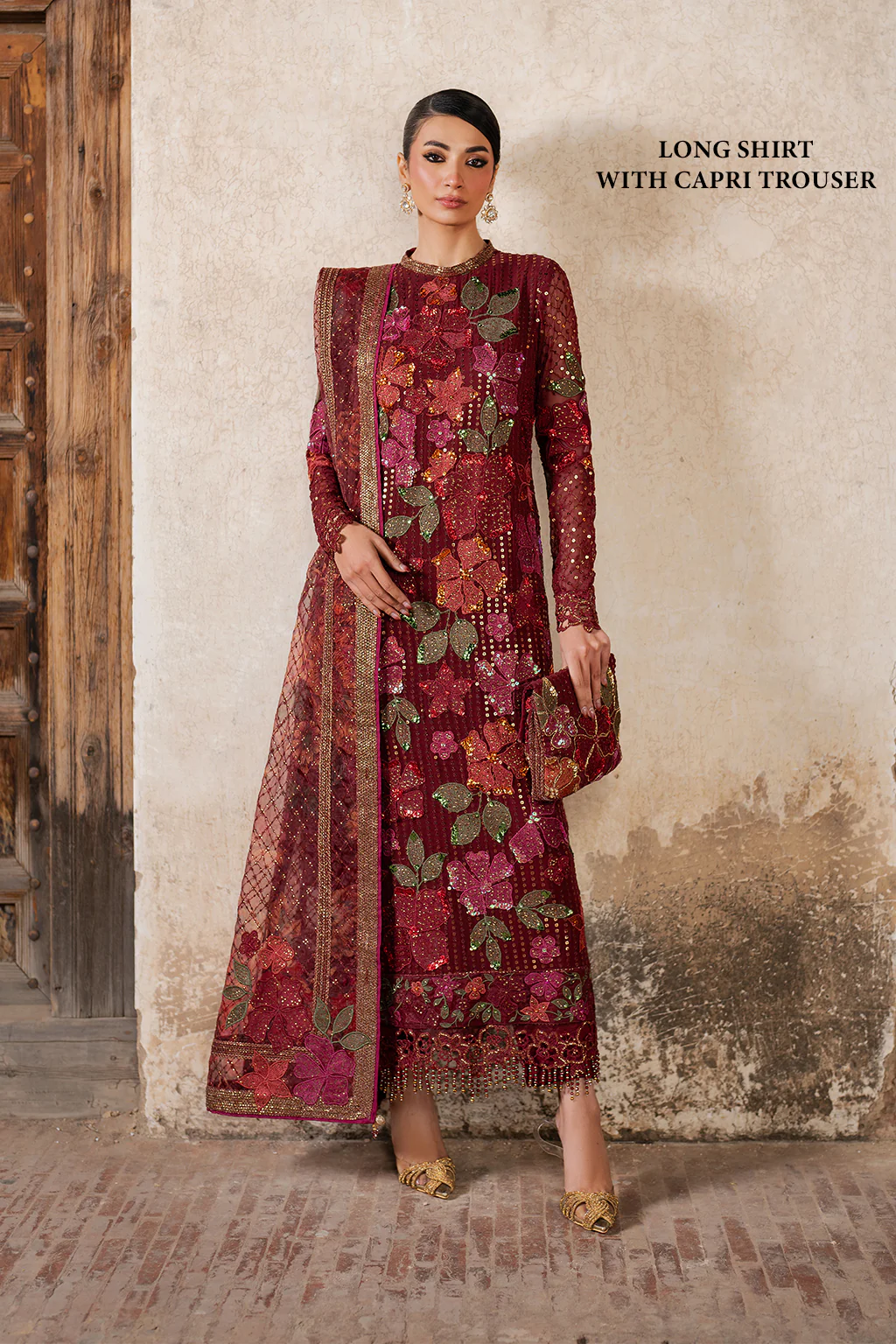 ILC-05 EMBROIDERED CHIFFON