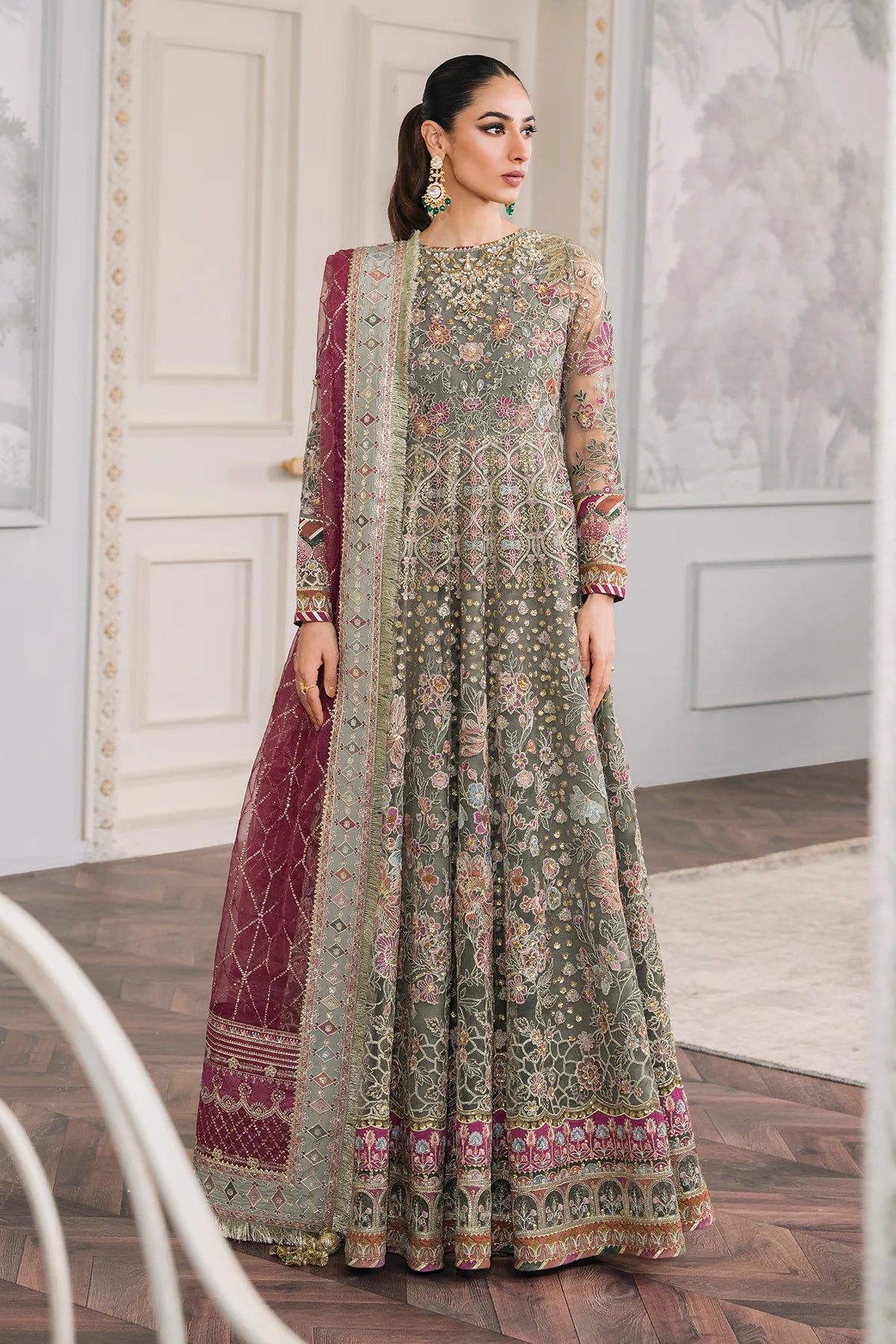 EMBROIDERED NET CH10-02