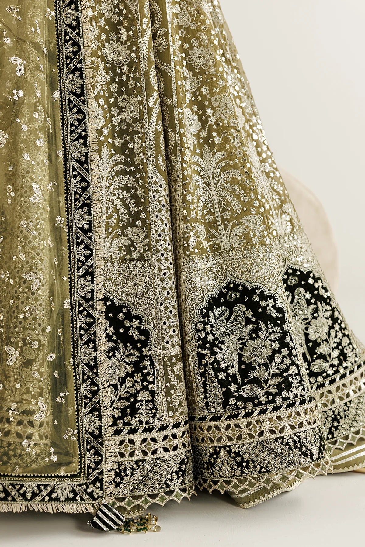 EMBROIDERED CHIFFON UC-3141