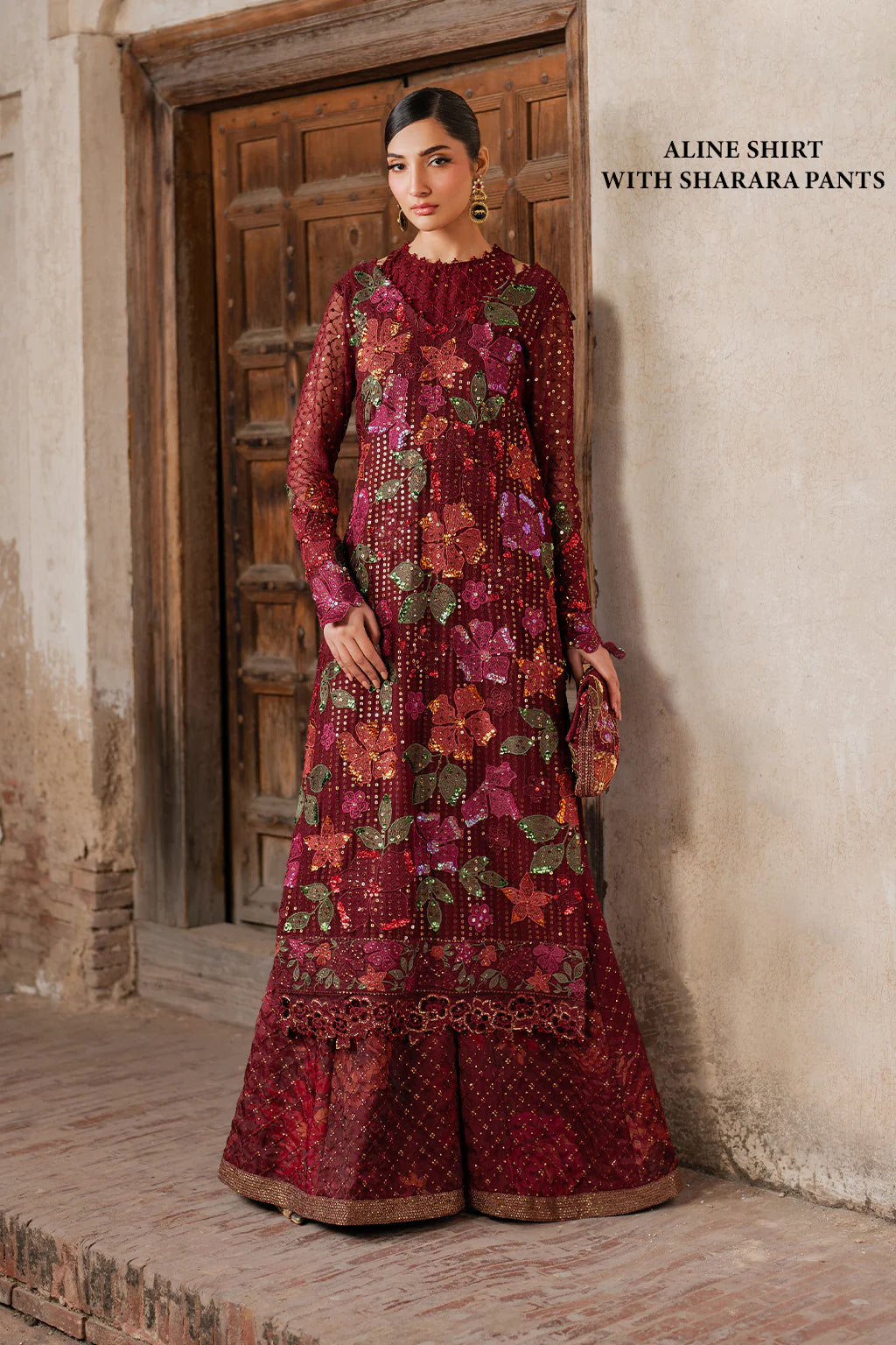 ILC-05 EMBROIDERED CHIFFON