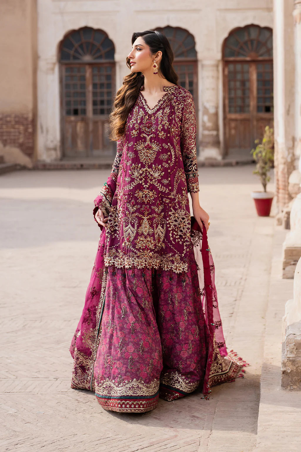 ILC-04 EMBROIDERED CHIFFON