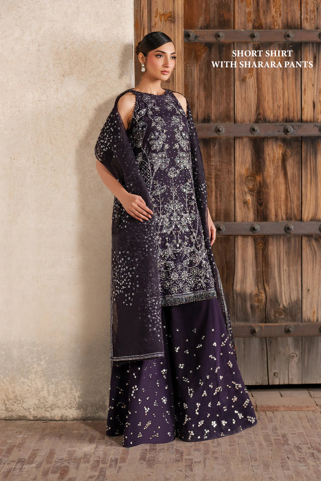 ILC-06 EMBROIDERED ORGANZA