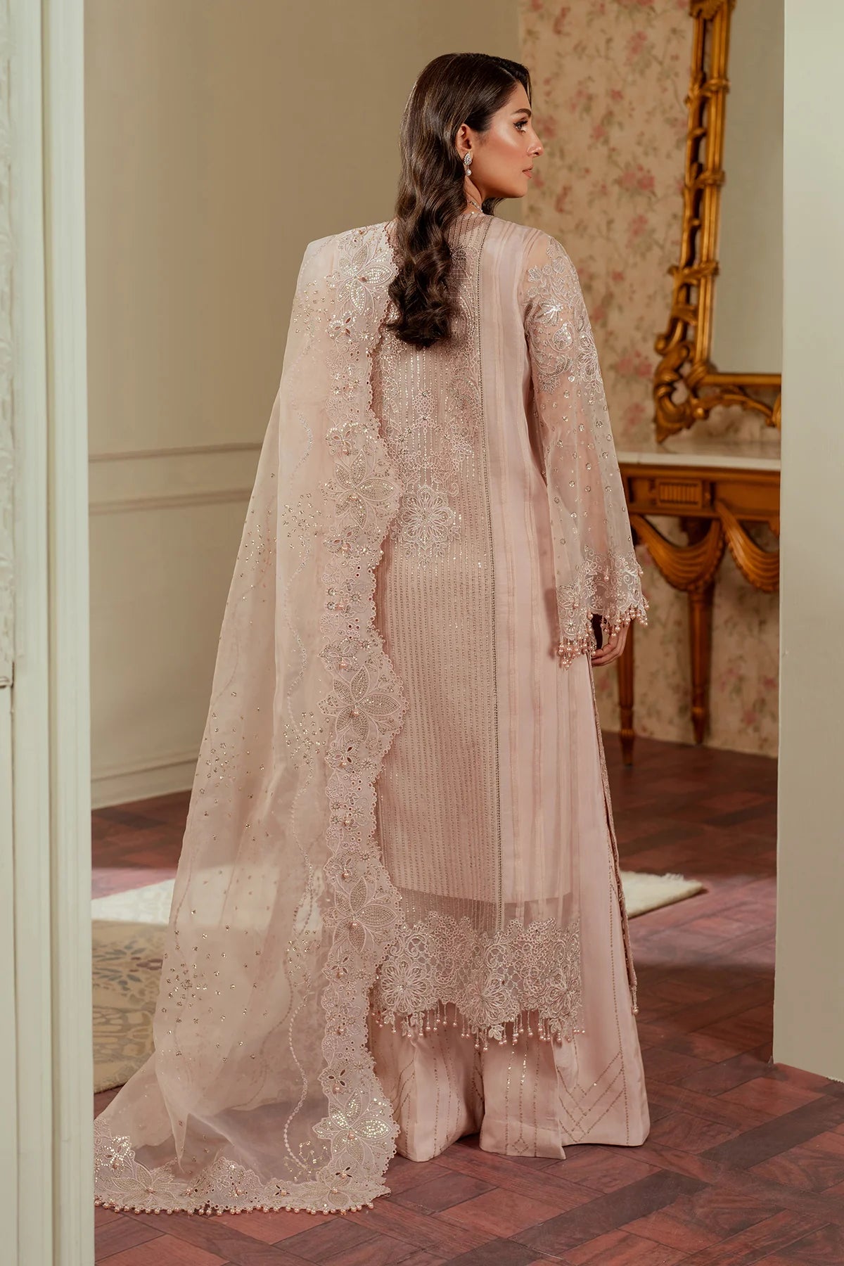 EMBROIDERED ORGANZA CH13-04
