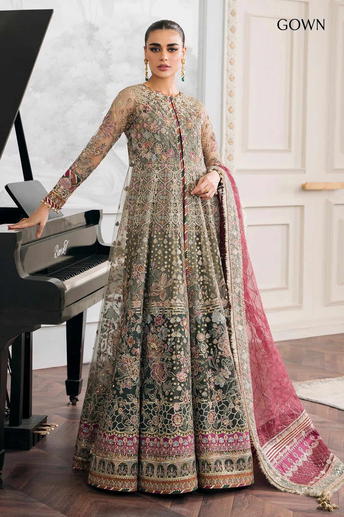 EMBROIDERED NET CH10-02