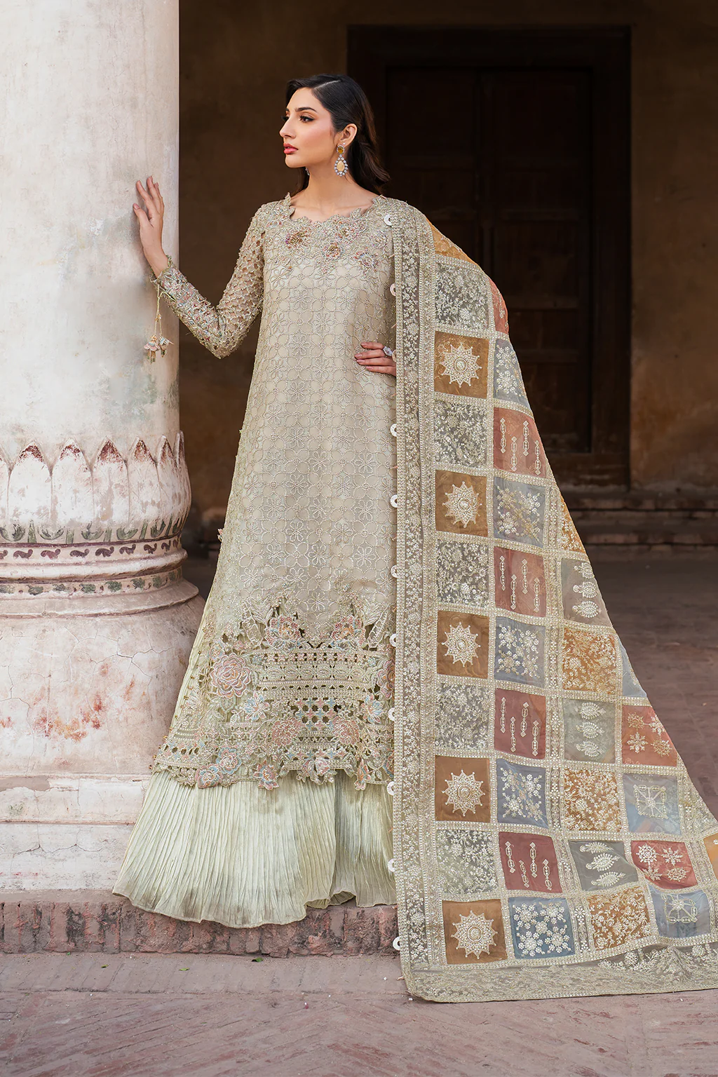 ILC-02 EMBROIDERED CHIFFON