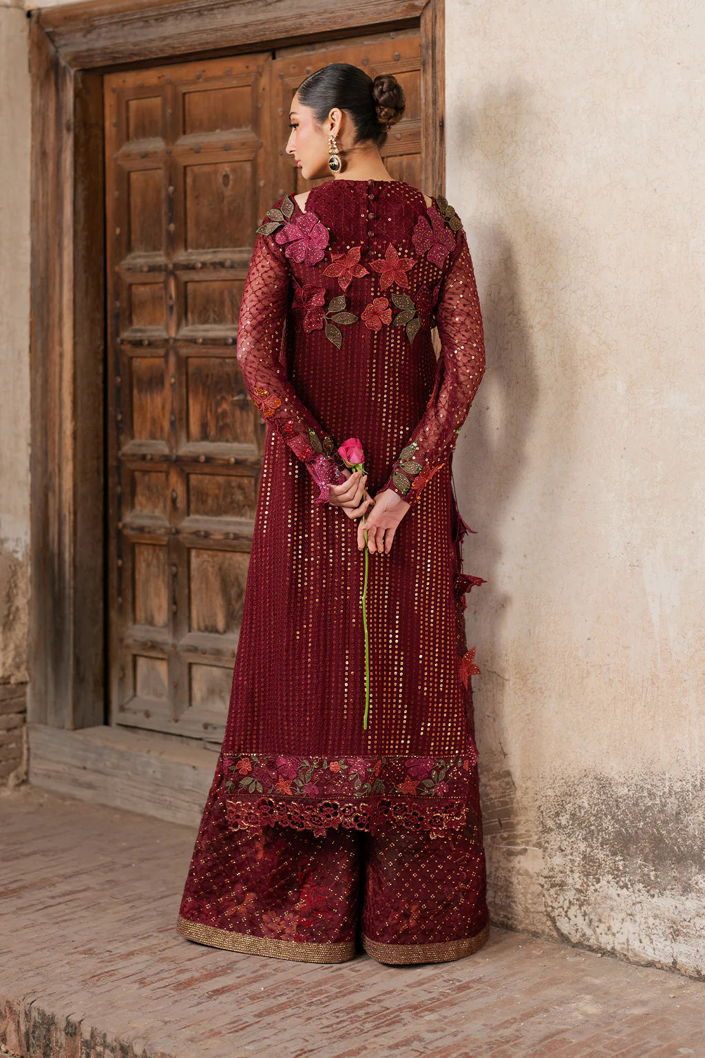 ILC-05 EMBROIDERED CHIFFON