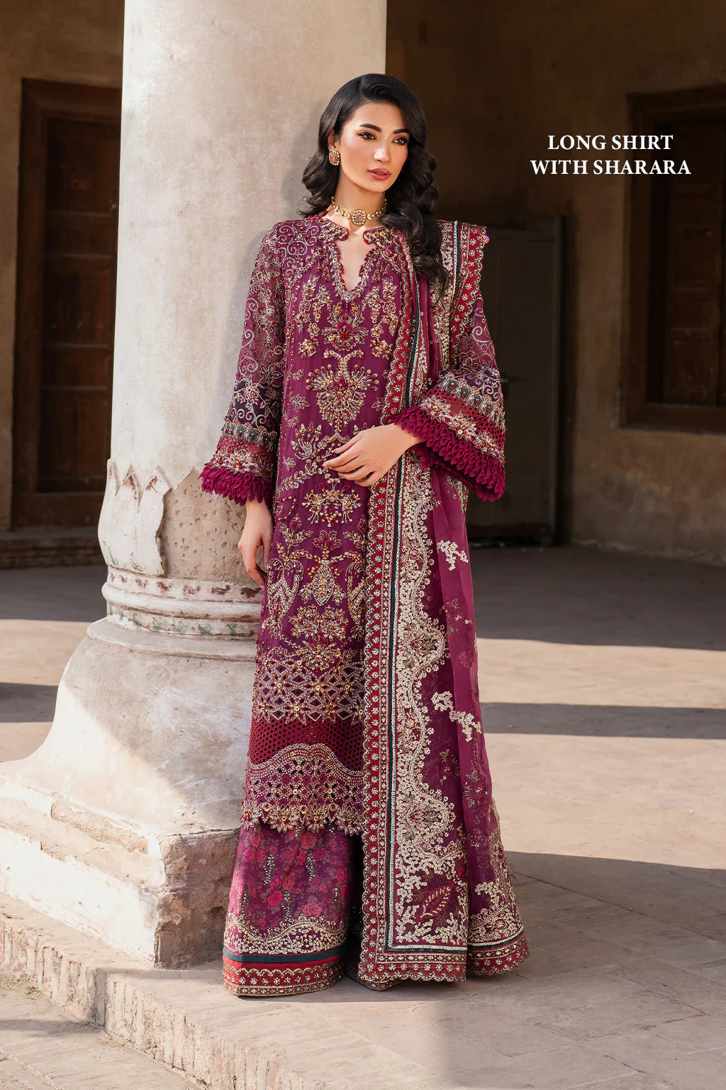 ILC-04 EMBROIDERED CHIFFON