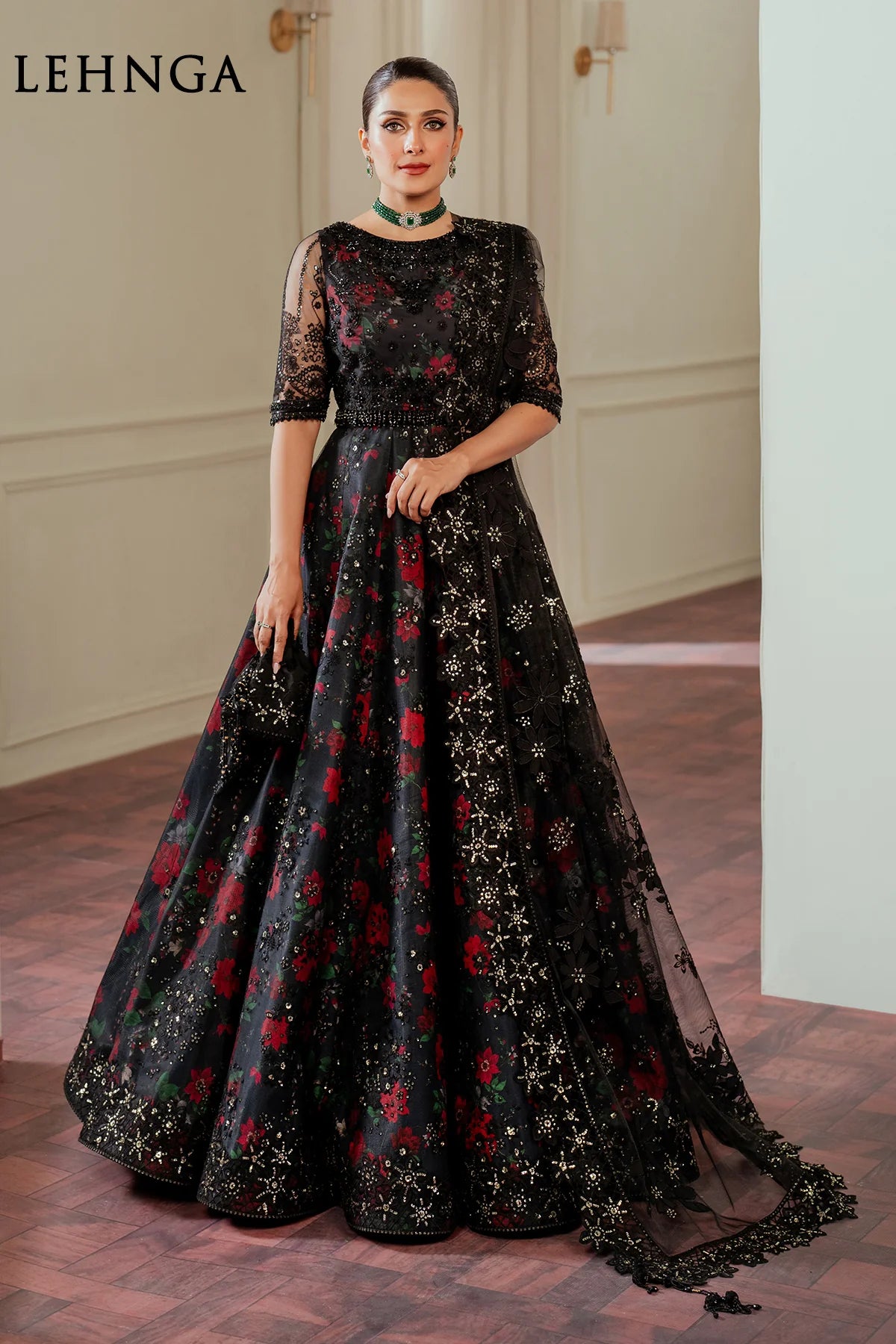 EMBROIDERED NET CH13-05