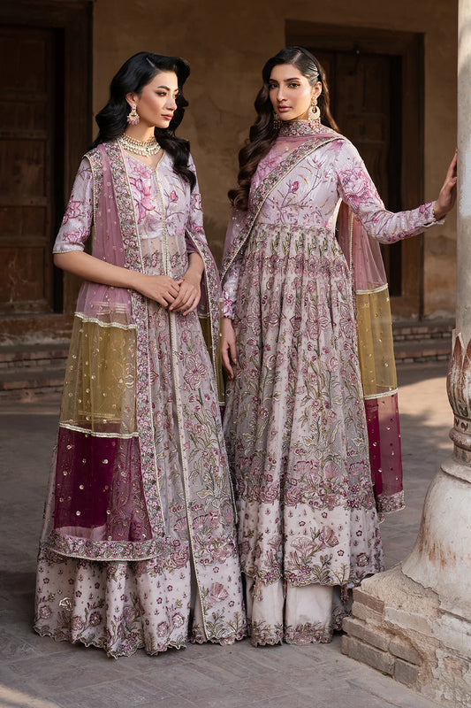 ILC-08 EMBROIDERED PRINTED SILK