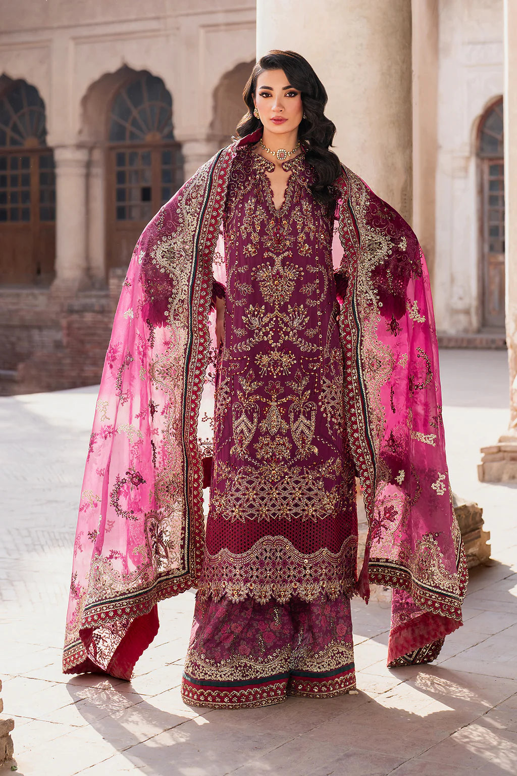 ILC-04 EMBROIDERED CHIFFON