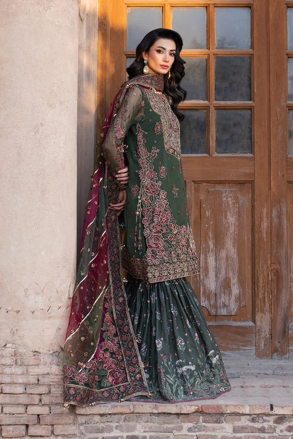 ILC-01 EMBROIDERED CHIFFON